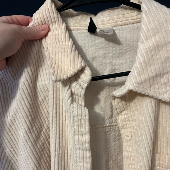 H&M Ribbed Flannel/Jacket - Picture 2 of 3